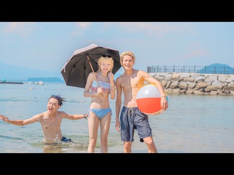 【vlog】海に来たぞー！！！