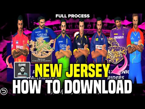 Game Changer 5 New IPL 2025 Jersey | Full Download Process | Game Changer 5 Auction Update 🤩 🥳