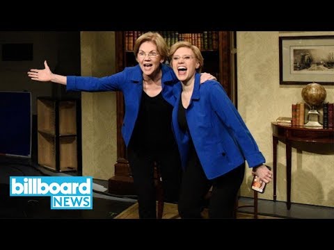 Elizabeth Warren Flawlessly Takes On Drake's 'Flip the Switch' Challenge on 'SNL' 😂| Billboard News