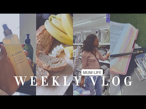 WEEKLY VLOG | Self Care for Mums, Floradix Iron, Elemis Toner Review, Clean With Me, B&M haul,