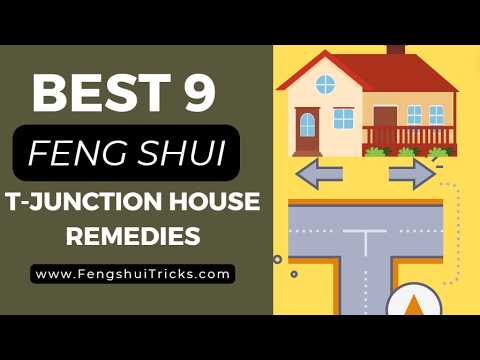 Top 9 Feng Shui Remedies for T-Junction | T Point House (To Minimize Bad Effects) #TJunction #TPoint