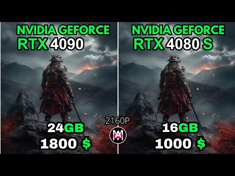 RTX 4090 VS RTX 4080 SUPER :  4K GAMING TEST