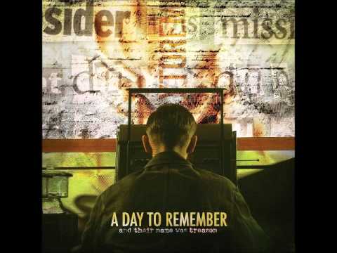 A Day To Remember - Sound The Alarm