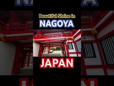 Unique architecture works of Japan. Interesting Shrines in Nagoya. #shorts #travelvlog #japan