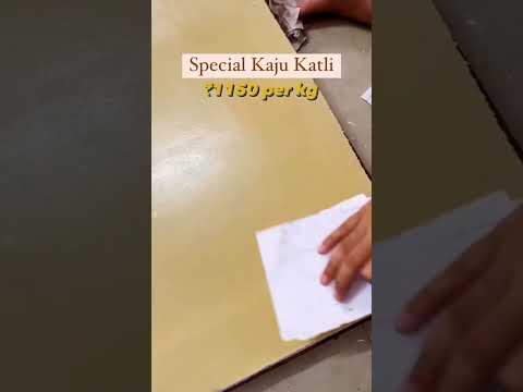 Special Kajju katli ❤️#shorts #ytshorts #foodshorts #foodlover #streetfood #trending #kajukatli