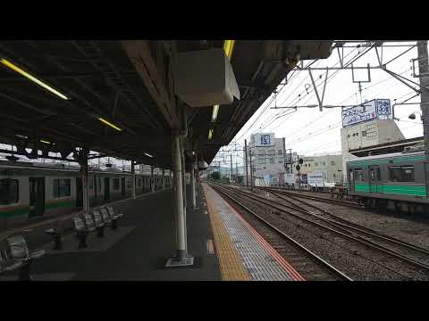 特急サフィール踊り子1号 小田原駅通過