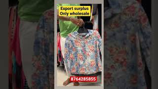 Export surplus ladies Denim shirts #shorts #surplusclothes #denimshirts