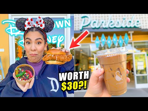 ✨ NEW 2025 Downtown Disney District Updates! | Parkside Market Foods, Merchandise, Updates + MORE!