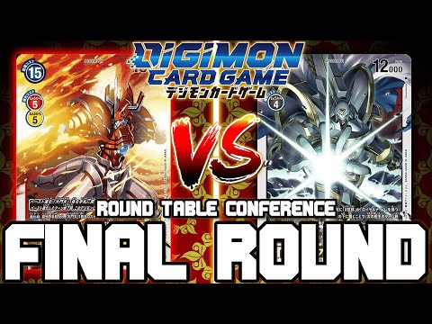 ShineGreymon BM VS Alphamon!! | Digimon Card Game: BT-13 Round Table Conference (FINAL ROUND)