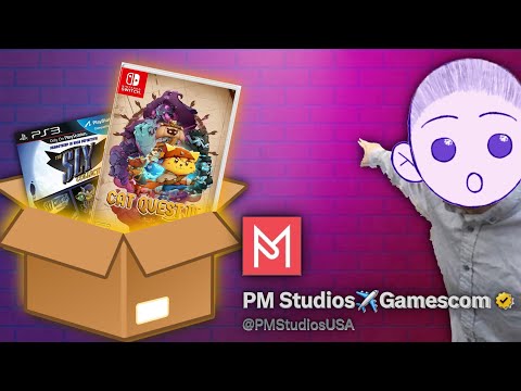 I won a Giveaway from PM Studios! | Cat Quest 3 & Sly Cooper Collection UNBOXING!