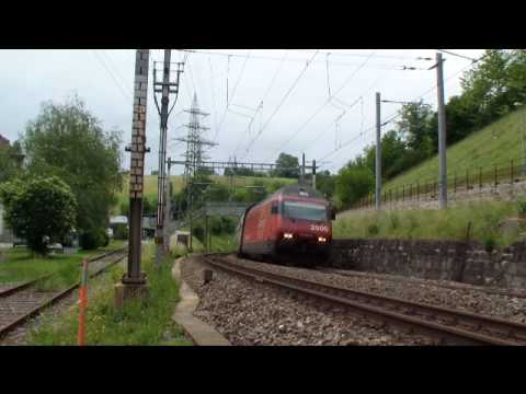 Trafic en gare de Puidoux 1/2