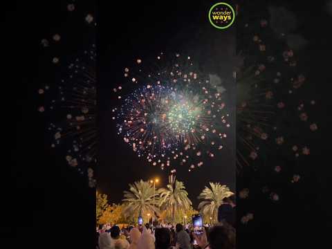 Muscat Nights 2025| 🎆🎇Fireworks at Al Naseem Garden 🇴🇲❤️Muscat festival @Naseempark #2025