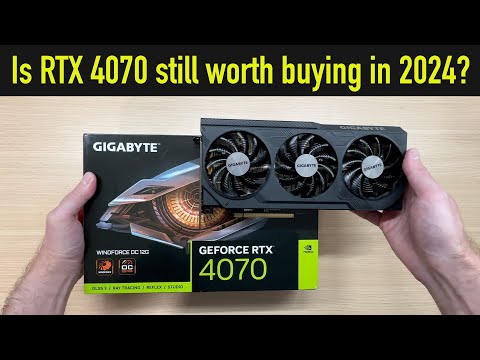 Is the GIGABYTE RTX 4070 WINDFORCE OC still worth buying in 2024? [Review]