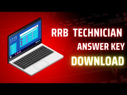 RRB Technician grade-1 Answer key download | RRB Technician Answer response sheet download