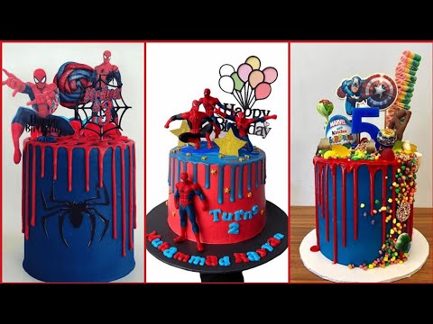 Spider Man Cake Ideas/Beautiful Birthday Cake Ideas/Stunning Collection