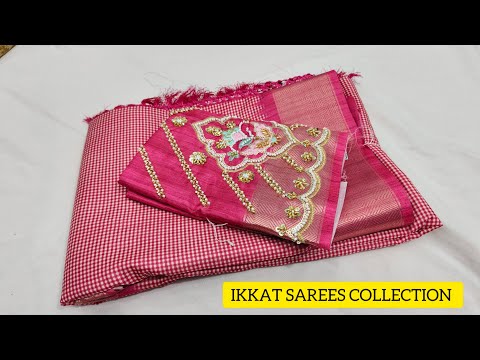 🎉Party wear sarees collection (18.11.2024) Ikkatsarees &Fancy sarees 🌺