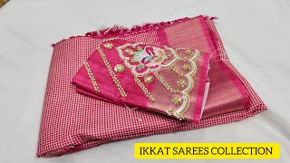 🎉Party wear sarees collection (18.11.2024) Ikkatsarees &Fancy sarees 🌺