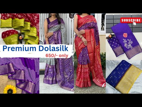 Trending DolaSilk sarees|Aha Fashions #dolasilksarees, #foryoupage, #lowpricesarees