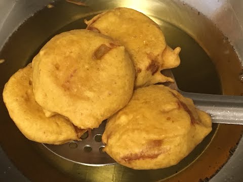 Ripe Plantain Fritters | Nendrabale Kele Bajo | Kele Bajo | Quick & easy snack recipe |