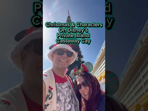 Holiday Season at Disney’s Private Island  #disney #shorts #christmas #vacation #travel