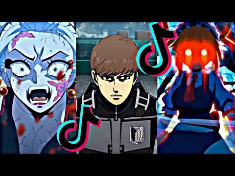 Anime Badass Moments /Tik tok Compilation parte 1🔥🔥🔥