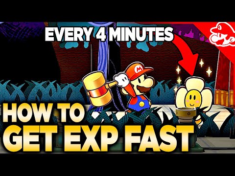 FASTEST EXP Method for Amazy Dayzee in Paper Mario: The Thousand-Year Door