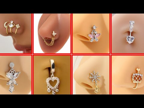 Minimalist Fake Nose Ring Heart And Hollow Crow Shape Clip On Nose Ring Non Pierced Body Cartilage