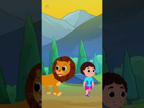 Singho Mama, সিংহ মামা, Kids Cartoon in Bengali #shorts #cartoonvideos #kidsrhyme #kidssong #balgeet