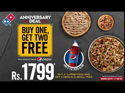 Domino's 15 Year Anniversary Deal