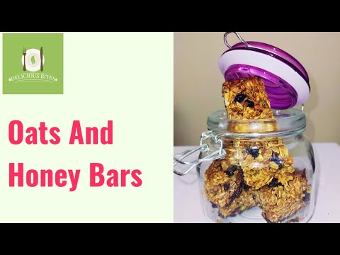 Oats And Honey Bars -Delicious bites