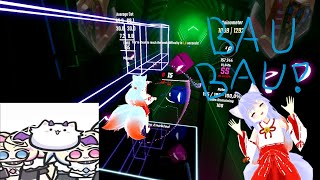 [Beat Saber] I love this two doggos [Compilation]BAU BAU!! - FUWAMOCO [expert+] [FBT] #fwmcbeats