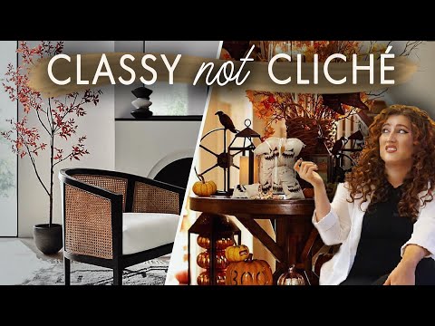 Neutral Fall Decor (for people that HATE colourful autumn home decor)