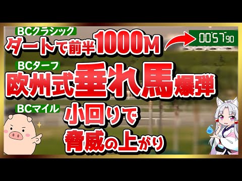 【日本馬の敗因はコレ】ブリーダーズカップ2023のレース回顧