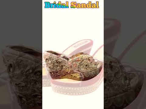 Bridal Sandals High Heels/Low Hills || Bridal Sandal Design || Bridal Sandal Collection 👠👡