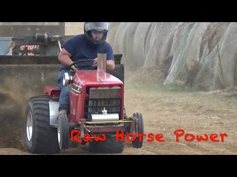 High Powered Garden Tractor Pull