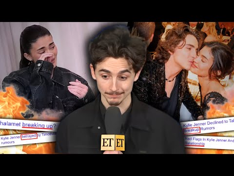 Timothee Chalamet Sparks BREAKUP Rumors With Kylie Jenner At Palm Springs Film Awards