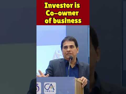 Investor is co-owner of the business. #stockmarkettips #investingwisely #smartinvestingtips