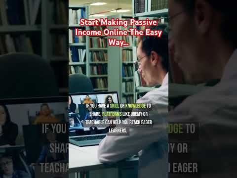 How to Create a Passive Income Stream Online