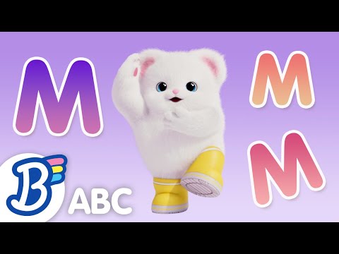 🌟 (NEW SERIES!) ABC Dance Along - Letter M | Badanamu Nursery Rhymes, Kids Songs, and Lullabies