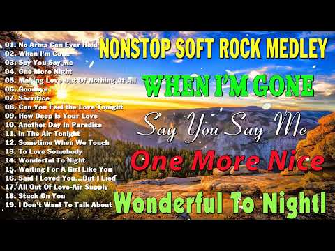 Nonstop Soft Rock Medley 📀 Best Lumang Tugtugin 🎧 Lobo, Bee Gees, Lionel Richie, Air Supply...