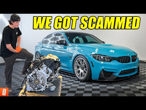 We got scammed...