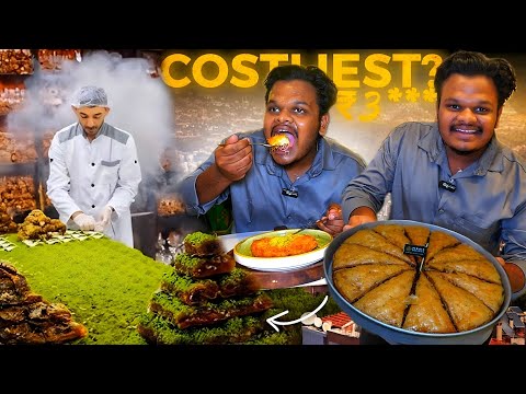 I TRIED ₹3*** COSTLIEST DESSERT | COSTLIEST FOOD IN BANGALORE