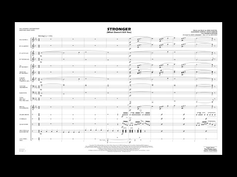 Stronger (What Doesn't Kill You) arr. by Matt Conaway