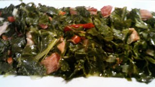 Southern Style Collard Greens Tutorial #VIBNINTOTTSKITCHEN #SOUTHERNSTYLE #MISSISSIPPIMADE #SOULFOOD