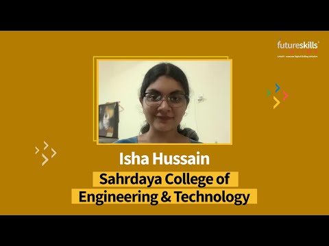 From Biology to Tech – Isha’s journey with FutureSkills Prime Digital 101!