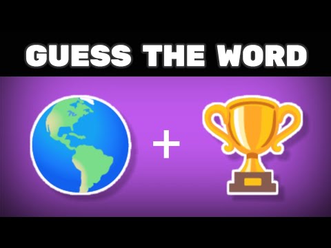 Can You Guess The Word From Emojis? 🤔🎉 | Fun Emoji Challenge!