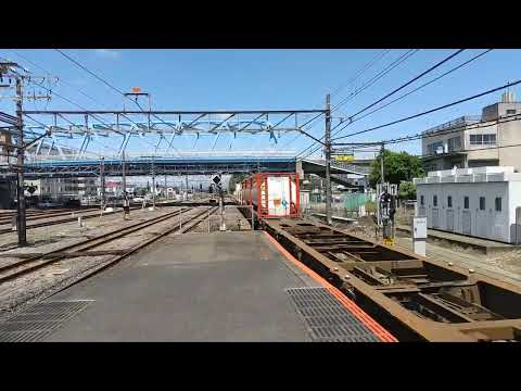 JR高崎線 貨物列車EH200-6 籠原駅通過