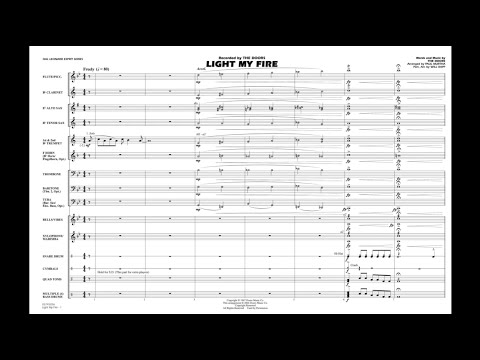 Light My Fire by The Doors/arranged by Paul Murtha