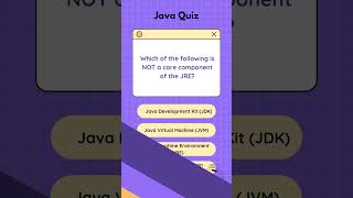 Test your Java knowledge with quick quizzes! Improve coding skills & ace interviews.#JavaQuiz