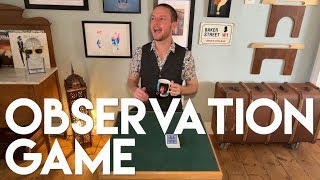 Interactive Magic Trick: The Observation Game | Alex McAleer : Mind Games